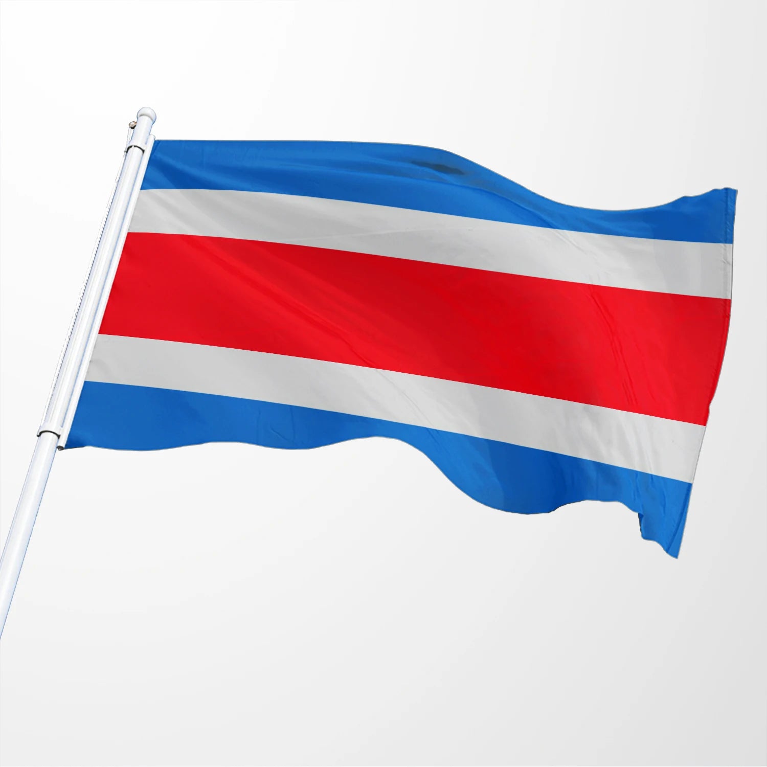 Promotional Product Cheap 3x5ft 100%Polyester Screen Printing for Sail Custom Costa Rica (no Seal) Nautical Flag