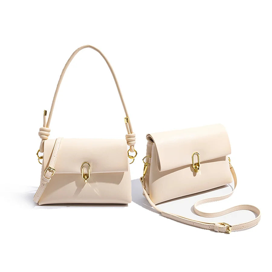 Wholesale 2025 Fashion Lock Design Purse and Handbags Ladies Hand Bags PU Leather Shoulder Bag for Women