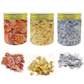 60g/set Gold Plated Foil Flakes Resin Art Leaf Flakes Metallic Crafts Nails Painting Slime Jewelry UV Printing