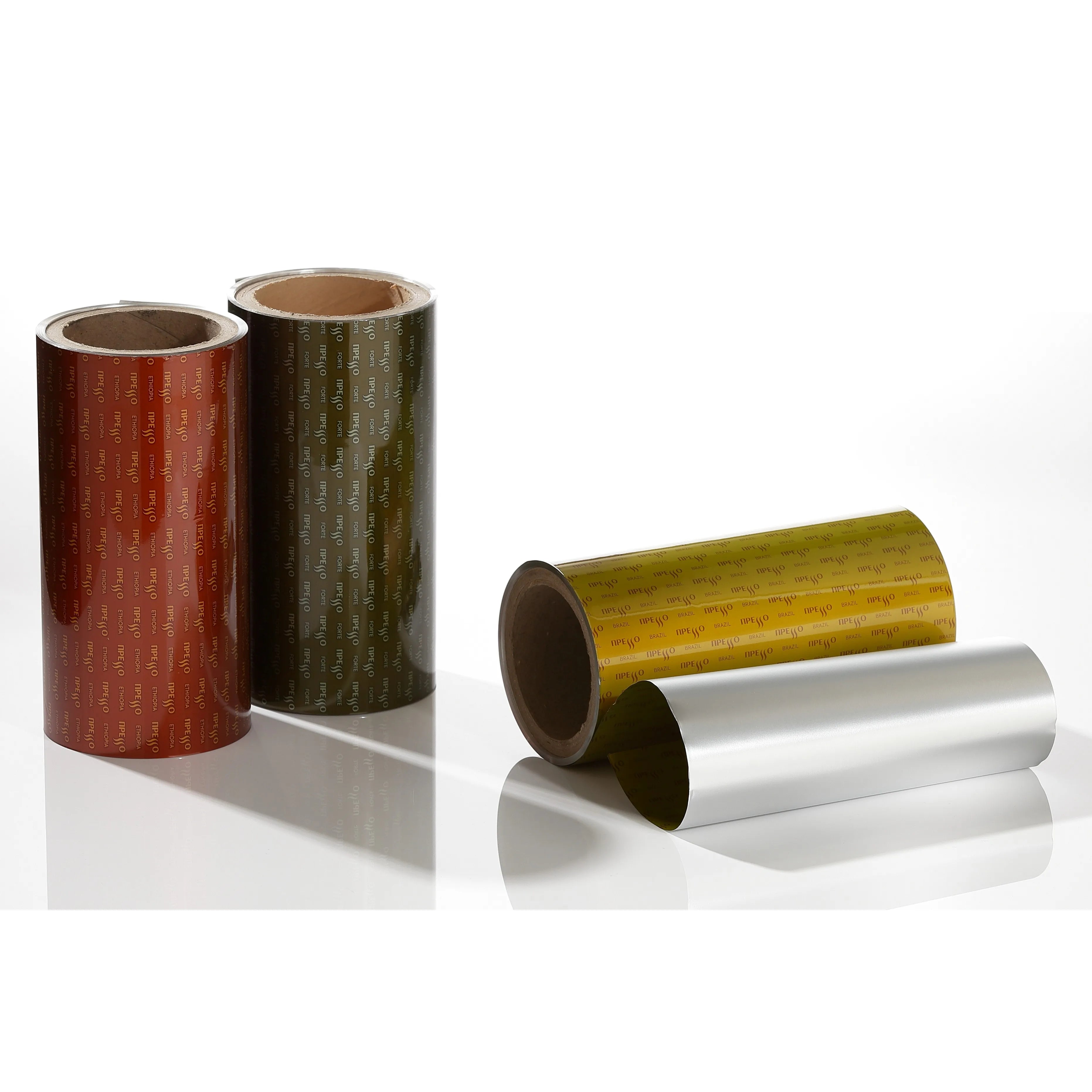 Soft Aluminum Film Roll for Chocolate Bar Snack Honey Sachet Candy Wrapper Flexible Food Packaging