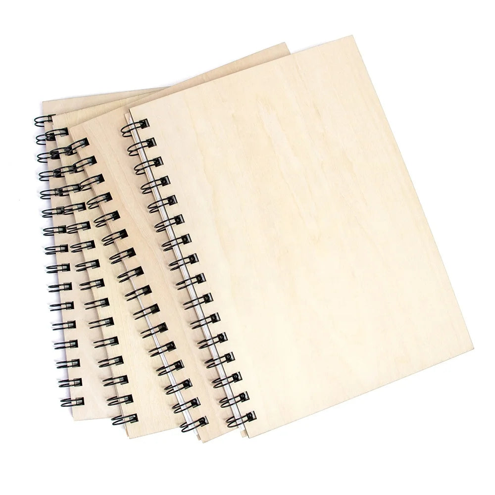 Custom Logo A5 Daily Planner Notebook Weekly Monthly Journal Diary for Daily Wood Crafts