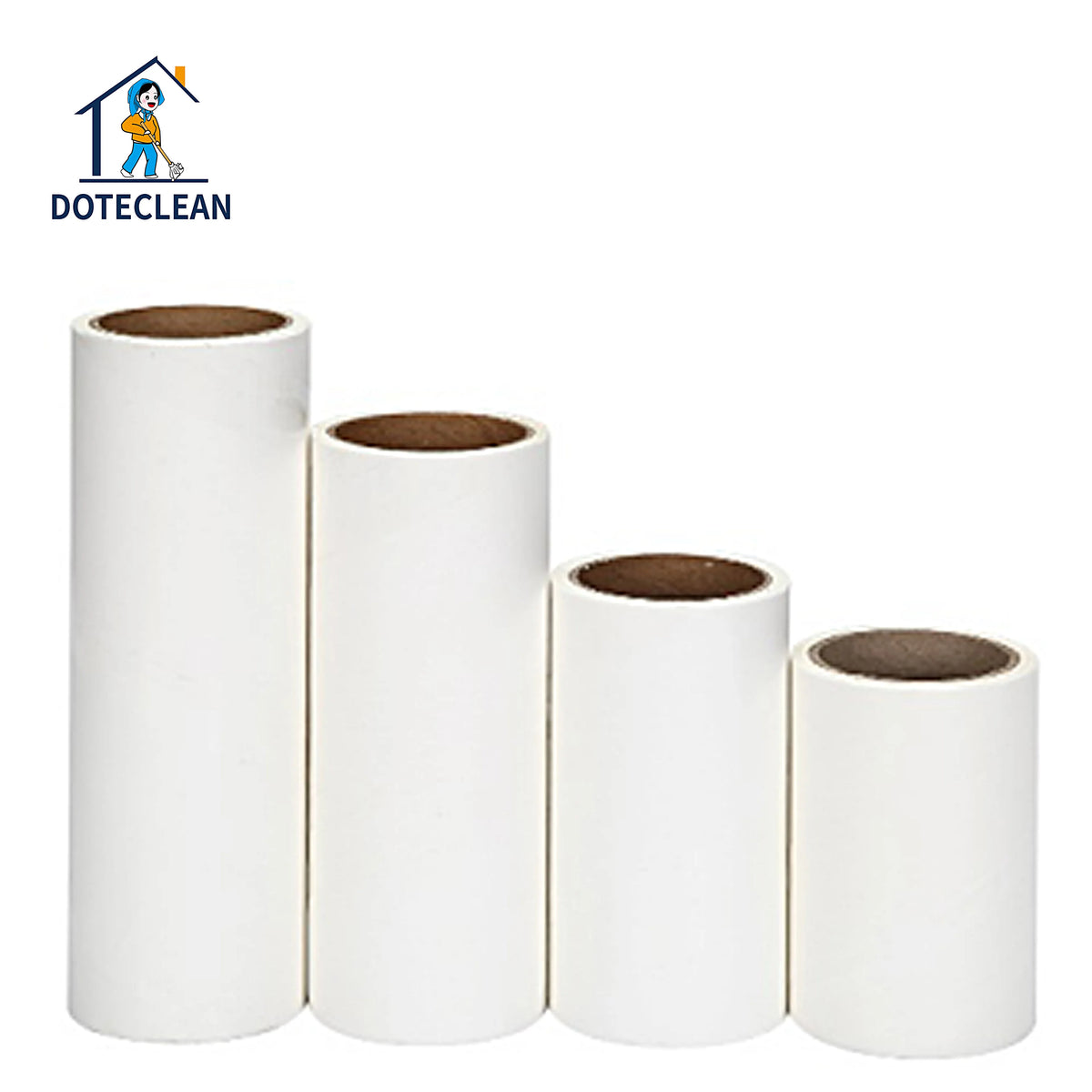 Household ABS Manual Adhesive Cleaner Paper Lint Roller Refills Gel Air Freshener Refills Journal Refill Paper Doteclean MegaBDM