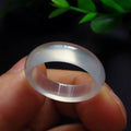Certified Jade Brazil Chalcedony Agate Wholesale Jade Rings Crafts Gifts