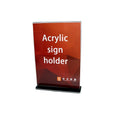 Custom Logo Display Stand Plastic Acrylic Table Letter Advertising Sign Board