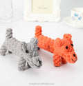 Pet Toys Set Puppy Animal Design Durable Rope Dog Animal Chew Toy