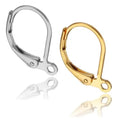 Stainless Steel Earrings Lever Back Hook 12.50x14x2mm Hole 1mm Jewelry accessories