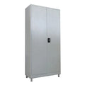 Lockable Steel Filing Cabinet Office Furniture Document Storage Metal Wardrobe