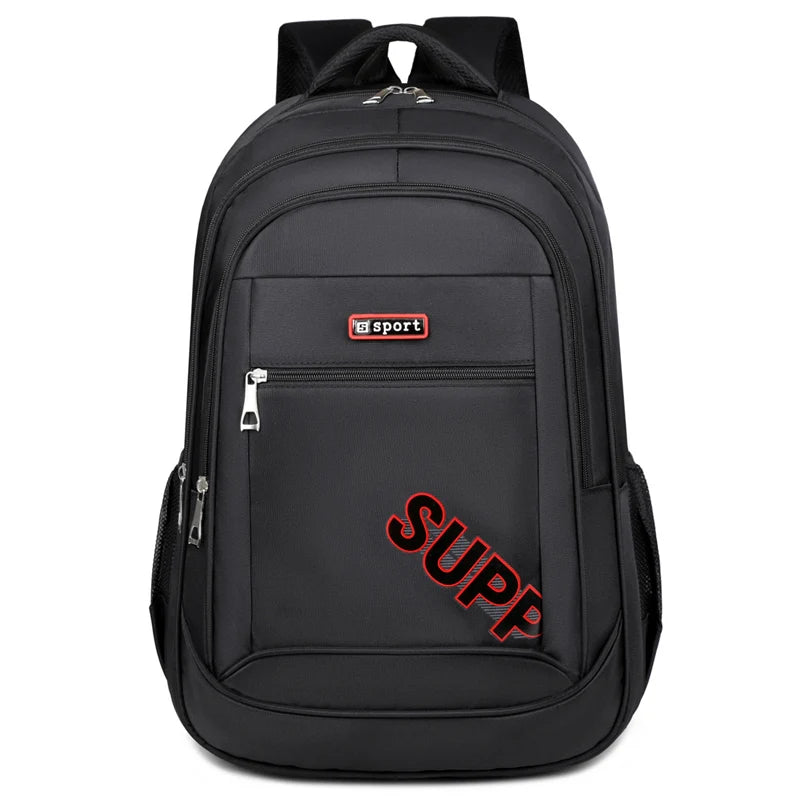 Custom Logo Computer Laptop Travel Bag Backpack Business New Design with Waterproof Oxford Material Zipper Closure Type