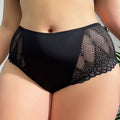 Wholesale Low MOQ Sexy Lace Panties Plus-Size Mid-Rise Lifting Thin Breathable Briefs for Women