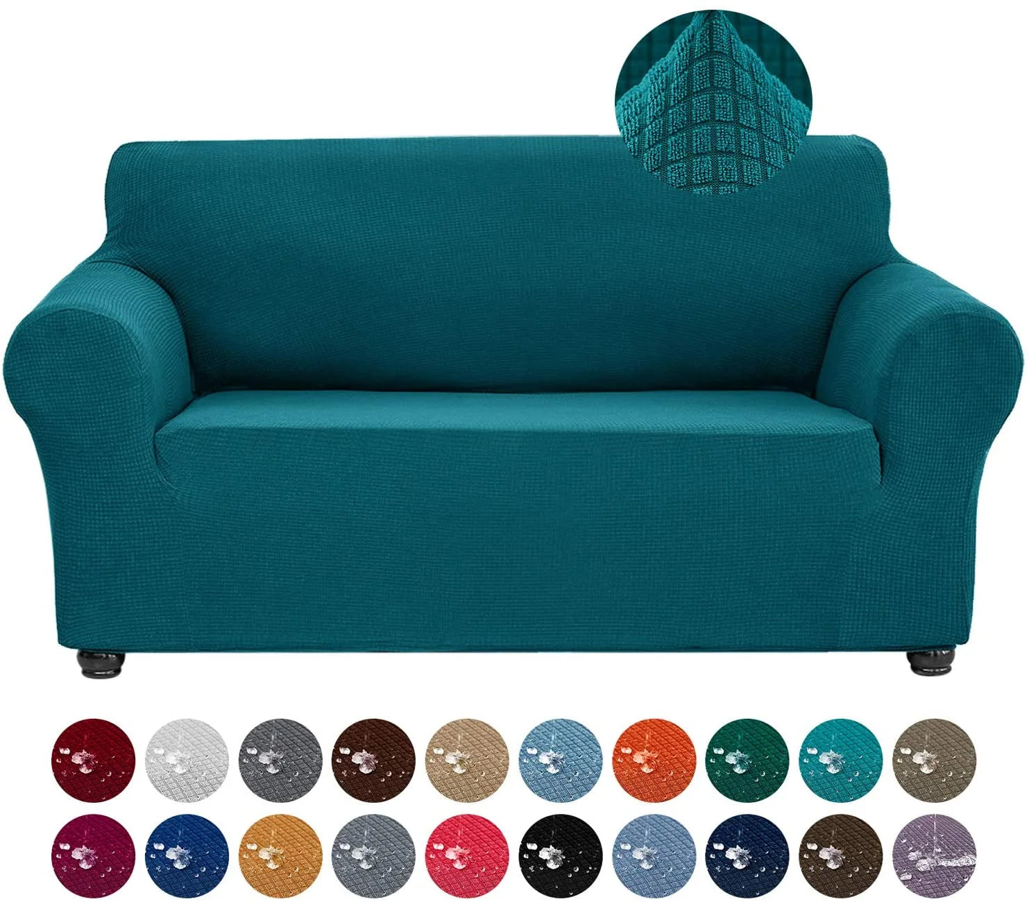 Reador Wholesale Water-repellent Spandex Corn Fleece Sofa Cover Elastic Waterproof Couch Covers