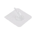 Yiwu Transparent PVC Strong Self-Adhesive Door Wall Hook Waterproof Storage Hanging Magic Kitchen & Bathroom Accessories