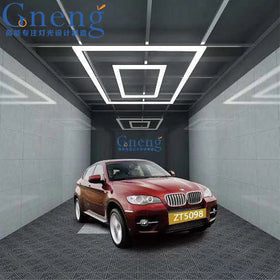 ZT5098 Industrial Car Wash Station Lighting Linkable Linear Car Showroom Decoration Auto Detailing and Repairing Workshop Light