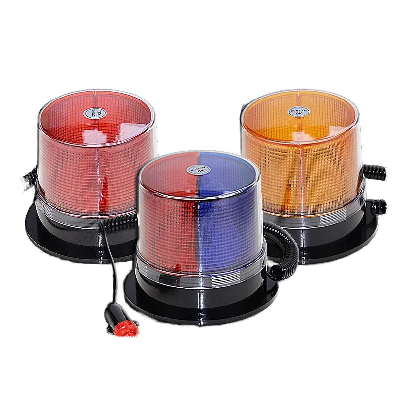 FANGDUO FDL-5096 Magnetic Car-Mounted LED Traffic Warning Light School Bus Trailer Flashing Ceiling Alarm Plastic Strobe Light