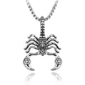 Wholesale Street Hip Hop Accessories Stainless Steel Matching Necklace Vintage Scorpion Pendant Necklace to My Son