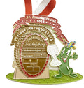 Newest Excellent Wholesale Football Metal Custom Gold Plated 3D Soccer Medals Casting