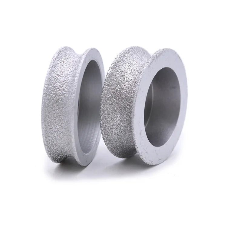 Industrial DIY Half-Round Edge Grinding Wheel Profile Hand Diamond Wheel Marble Granite OEM Customizable 5-40mm Thickness G