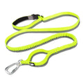 Truelove Wholesale Breathable Bungee Padded Handsfree Dog Leash with Light Adjustable Nylon Tactical Pet Lead Rope for Large Dog