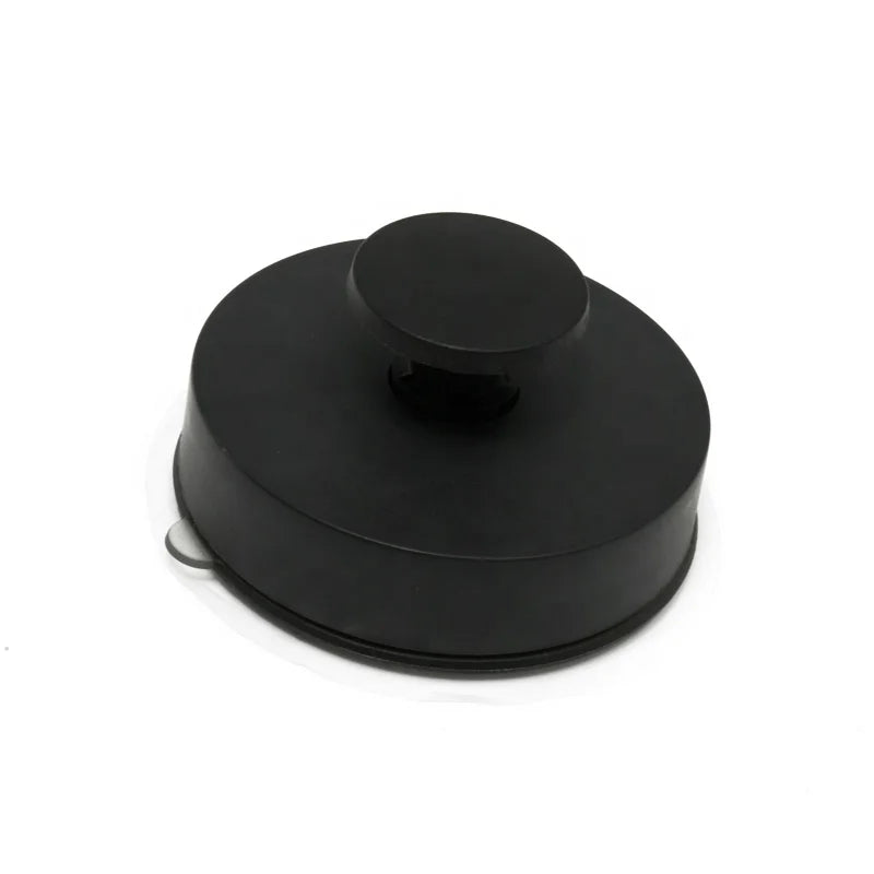 Suction Cup Wall Mount Black / White Adhesive Towel Clothes Robe Hanging Hook