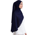 Wholesale Premium Chiffon Embroidered Lace Hijab 2022 Women Stole Shawl Scarf Malaysia Tudung