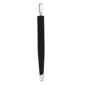 Best Selling Double-Ended Stainless Steel Slant Tweezers Custom Logo Eyebrow & Acne Cosmetics Makeup Tool with Clip Eyelash Care