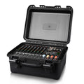 GT10 Professional Built-in 256 Digital Effects With Aviation Case 8 Channel 550W*2 Power Mixer Amplifier