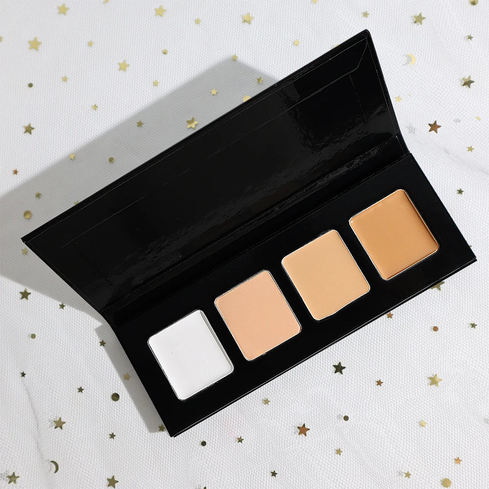 Wholesale High Quality Face Bronzer Pan Cosmetics Makeup Vegan Private Label Cream Contour Palette