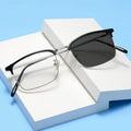 Hot Selling Classic Photochromic Anti-UV Optical Frames Anti Blue Light Retro Square Men Glasses Frame