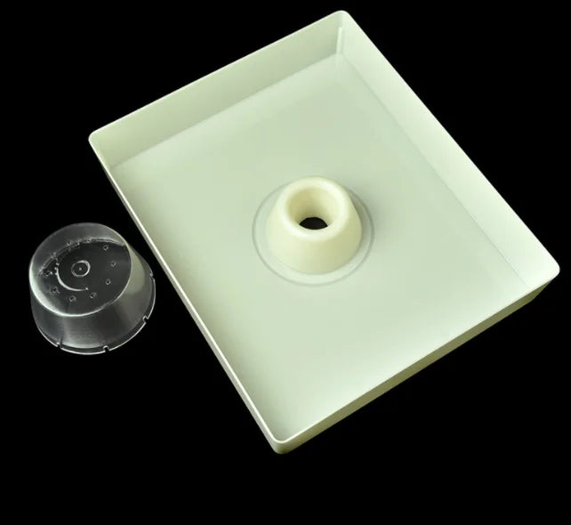 Big One 6L White square Bee Feeder Top Type Plastic Honey Bee Feeder