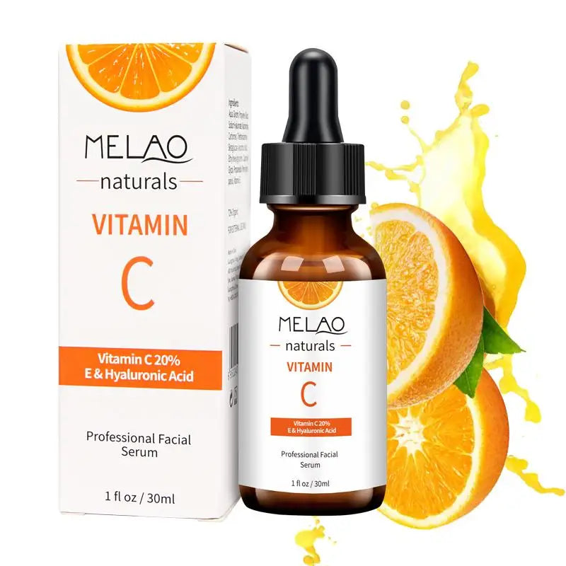 Private Label Serum With 20% Hyaluronic Acid & Vitamin E ODM/OEM Organic Anti Aging Brightening Wrinkle Face Vitamin C Serum