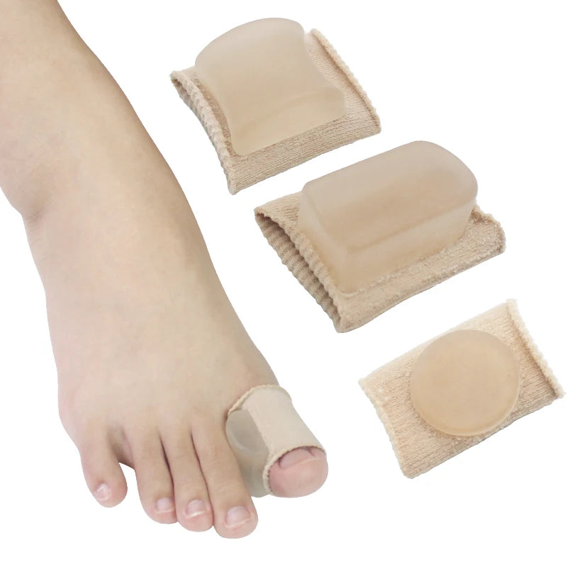Butterfly Shape Toe Separator Foot Brace With Bunion Protection Silicone Corrector Gel Splint Spacers Soft Toes