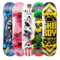 Free Custom Dye Stain Canadian Maple Double Rocker Skateboard Parts 8.0/8.25 Inch Blank Decks with Custom Colors & Logo