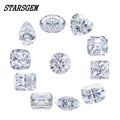 Fancy Shape Loose Moissanite Def White Color Oval Shape Radiant Cut Pear Shape Good Quality Moissanite  0.05ct-1ct Huge Stocks