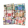 60pieces/pack Material Paper Dreamlike Retro Box Hand Account DIY Material Decoration Base 60 Pieces 6 Models