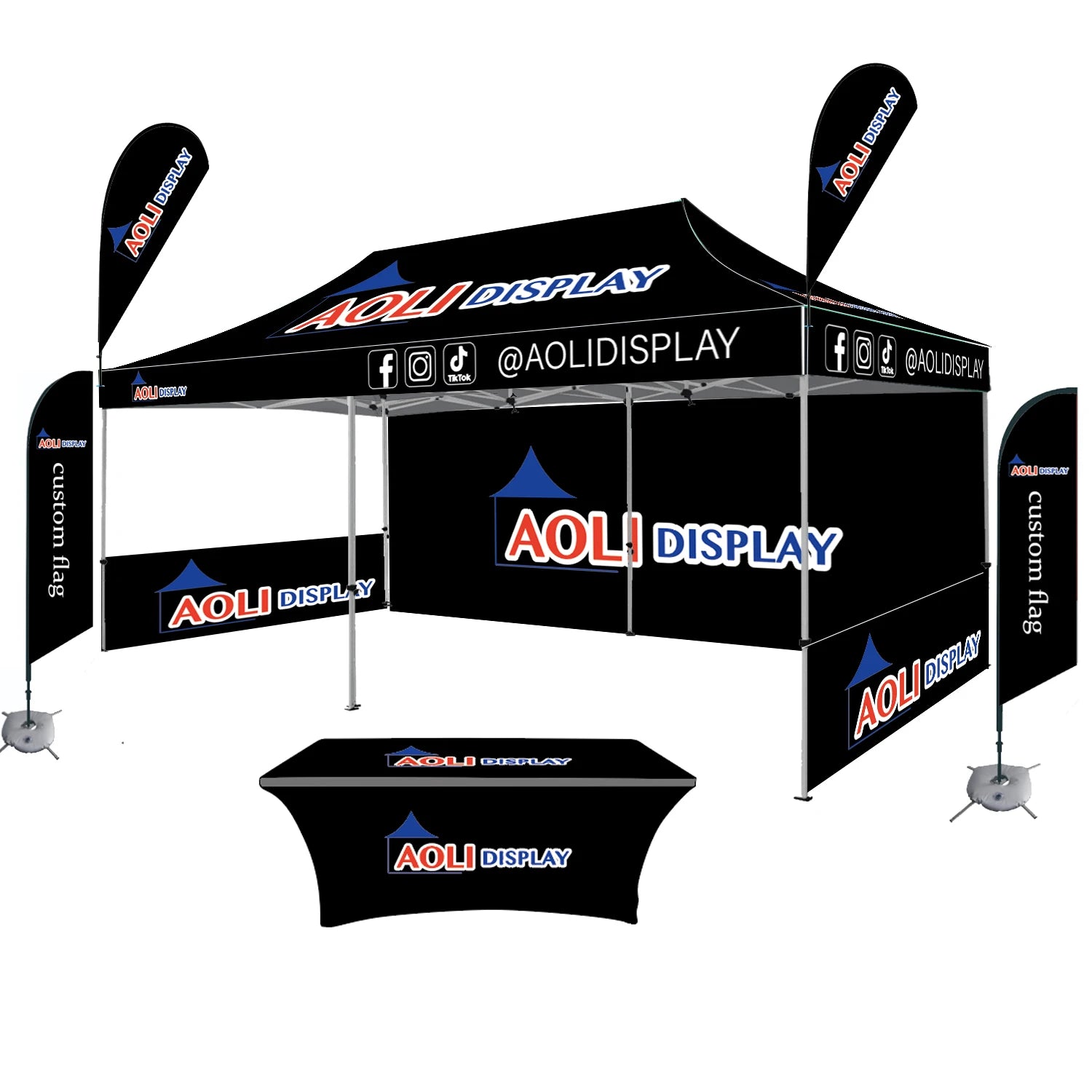 Promotional Custom Foldable Pop up Tent for Outdoor Exhibition