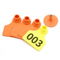 JCET002 Ear Tag Animal Tag for Cattle Farm Ear Tags Plier for Rabbits Cattle Sheep
