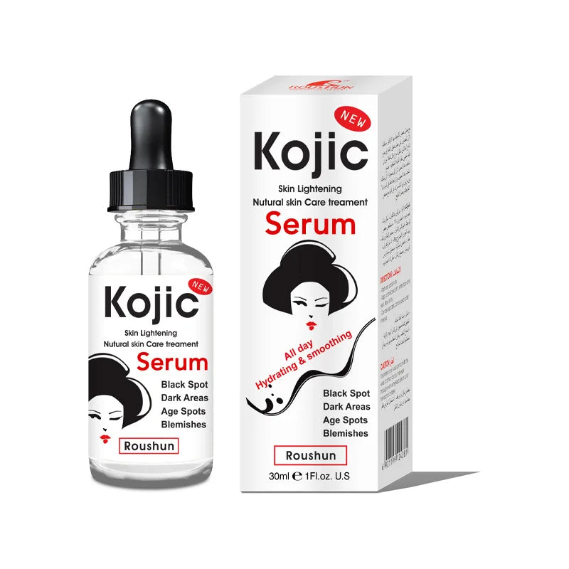 Private Label Organic Skin Care Anti-Aging Facial Serum Nourishing Anti-Wrinkle Whitening Kojic Acid Serum
