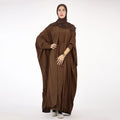 Loriya Islamic Clothing Women Modest Dresses Dubai Abaya Muslim Women Dress 2 Piece Abaya Set Traditional Muslim Clothing