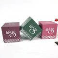 Shiny Gloassy Silver Top Quality Luxury Candle Packaging Box