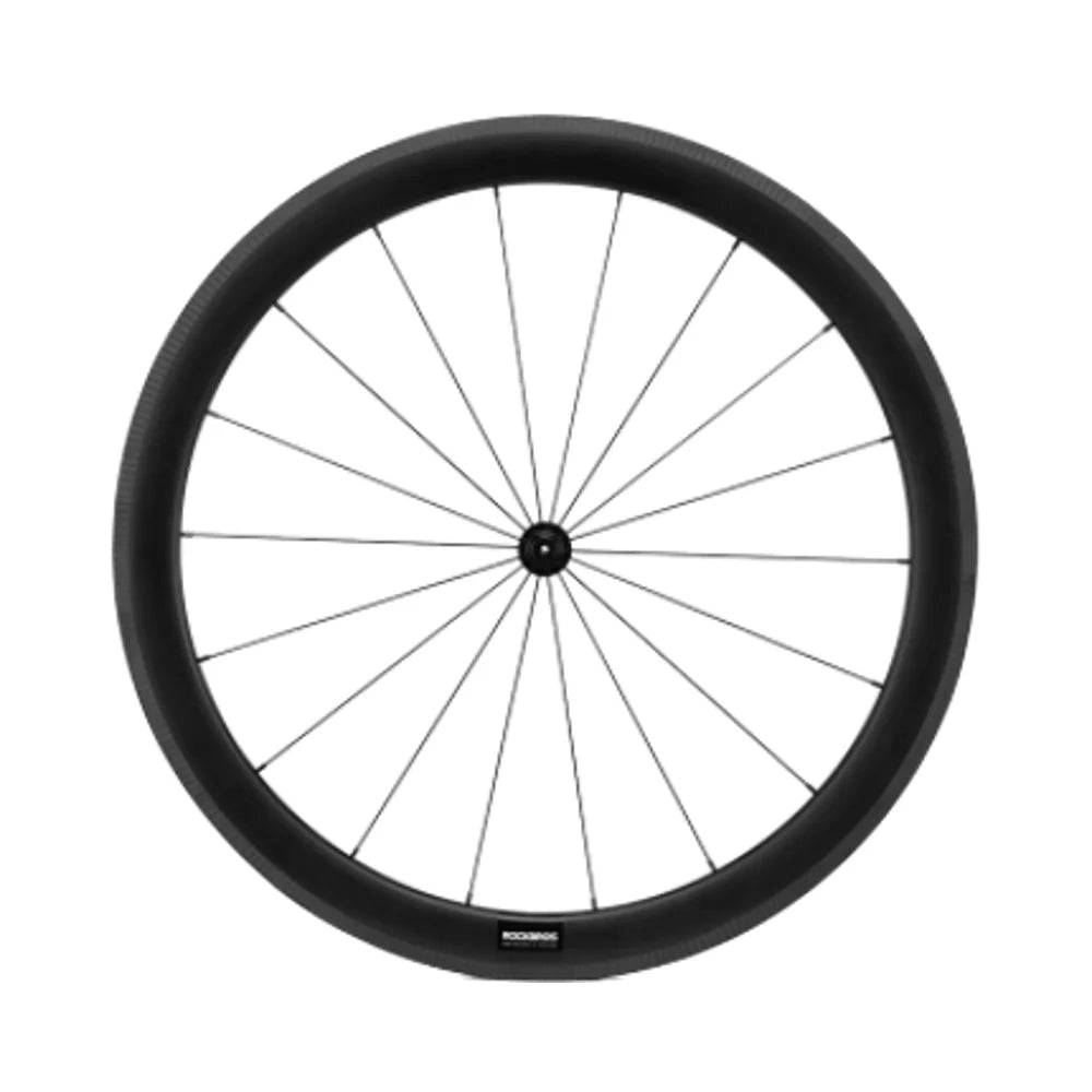 ROCKBROS Carbon Bicycle Wheelset 30mm 50mm Clincher Tyre 700C Road Bike Wheels V Brake R255 Hub Cycling Wheelset