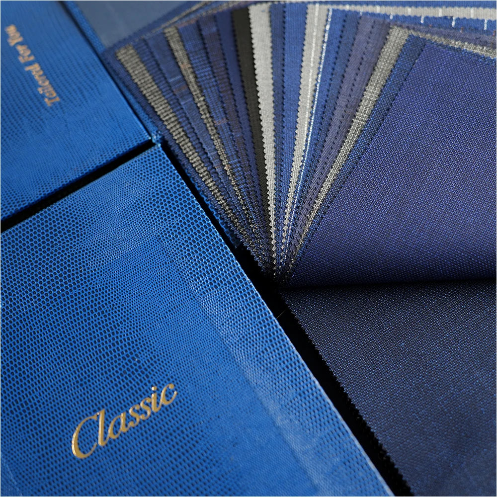 50% -Wool STOCK Worsted Merino Wool/Polyester Suit Italian Suiting Fabric in Stock Suiting Fabric Men Suits