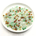 Factory Direct Sale Burma Jade Grade a Small Spacer Abacus Beads Loose Beads DIY Prayer Beads Bracelet Pendant Accessories