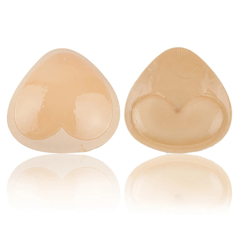 Comfortable Reusable Push-up Bra One Side Glue Pads for Magic Sponge Enhancer for Women's Bikini Lingerie Intimates Accessories