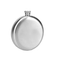 Wholesale Stainless Steel Whisky Hip Flask 5oz 8oz Empty Whiskey Bottle Custom Engraved Logo Round Hip Flask