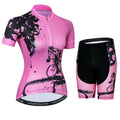 Custom Women OEM Sportswear Cycling Jersey Set Short Sleeve Quick Dry Helmet Weimostar CD5