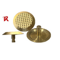 Brass Tactile Strips Indicator Paving Blind Road for Public Area Blind Stainless Steel Road Stud Tile Paving