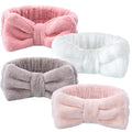 Wash Face Headband Plush Bath Yoga Headband Spa Headband for Women Head Wraps