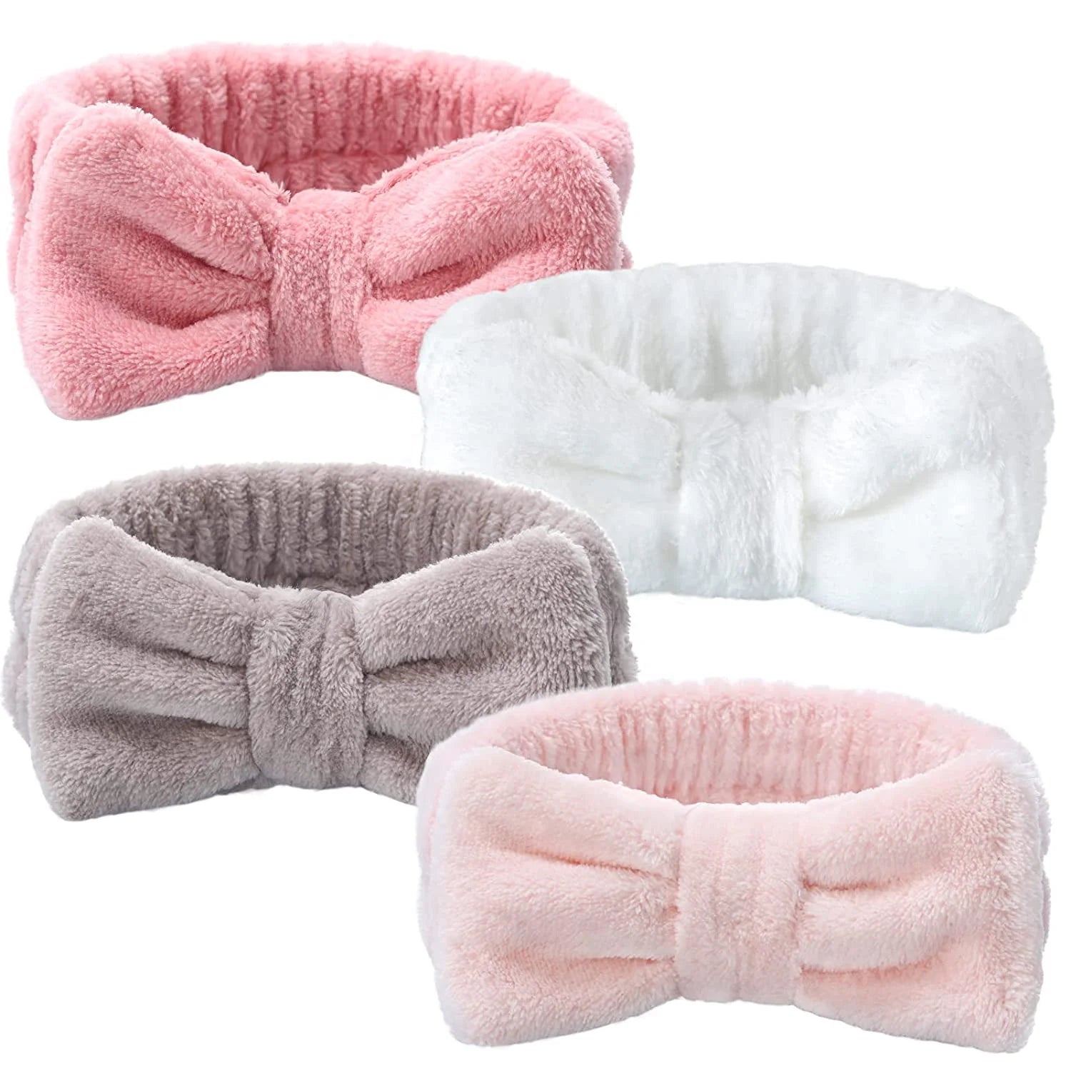 Wash Face Headband Plush Bath Yoga Headband Spa Headband for Women Head Wraps