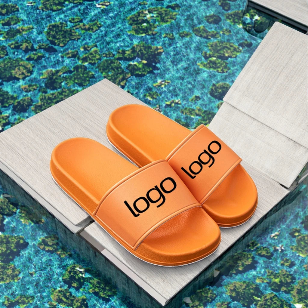 Unisex Slide Sandal Summer Slipper Man Sandals Womens Home Men Adult Women Slip on Custom Logo Holiday Style Custom Sandals
