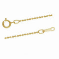 High Grade Finished Necklace Chain for Women Fashion Jewelry Beaded Gold Filled Chain