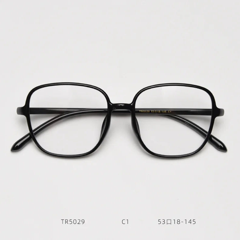 2026 New Fashion Glasses Frame Men Women Ultralight TR90 Square Spectacles Frame Decorative Plain Optical Eyeglasses